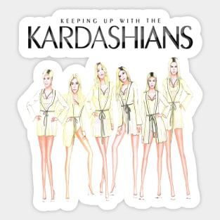 Keep up with the kardashian Sticker